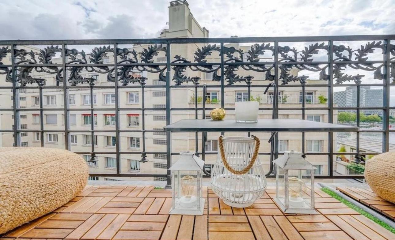 パリQuai De Seine Tour Eiffel Trocaderoアパートメント エクステリア 写真